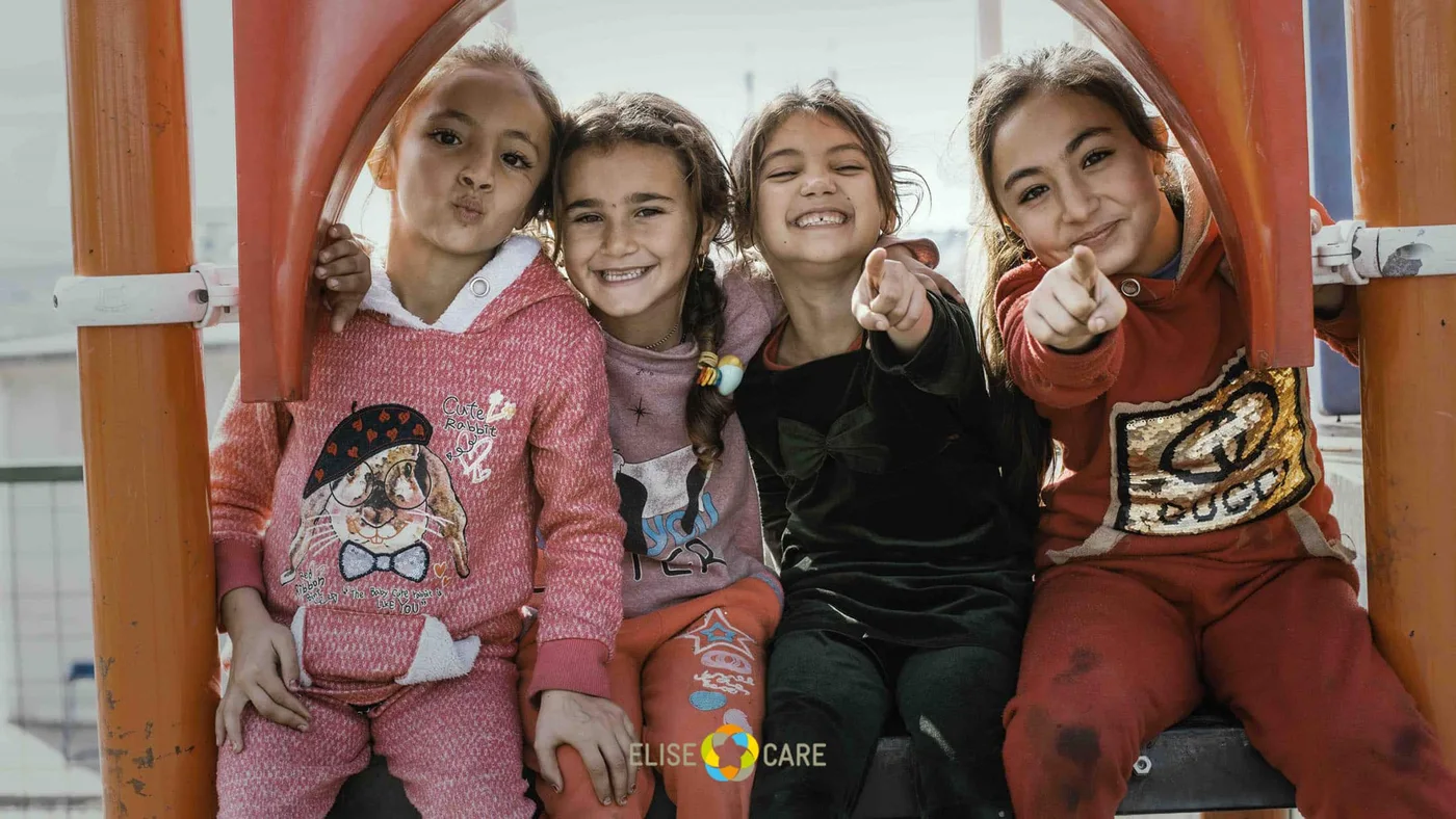 Des enfants accompagnés dans le cadre des actions EliseCare