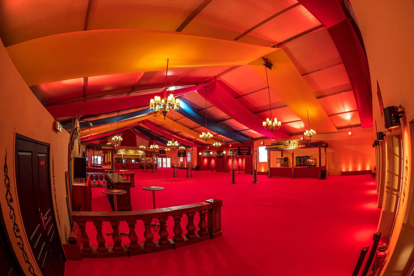Le foyer du Cirque Phénix